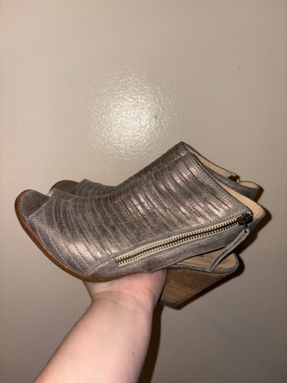 Paul Green Cayanne Peep Toe High Heel Booties